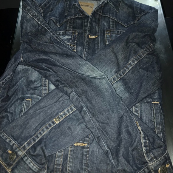 Authentic true religion jean Moro jacket - Picture 2 of 5